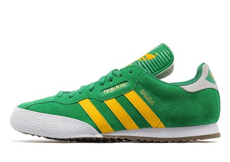 Adidas originals samba shoes green